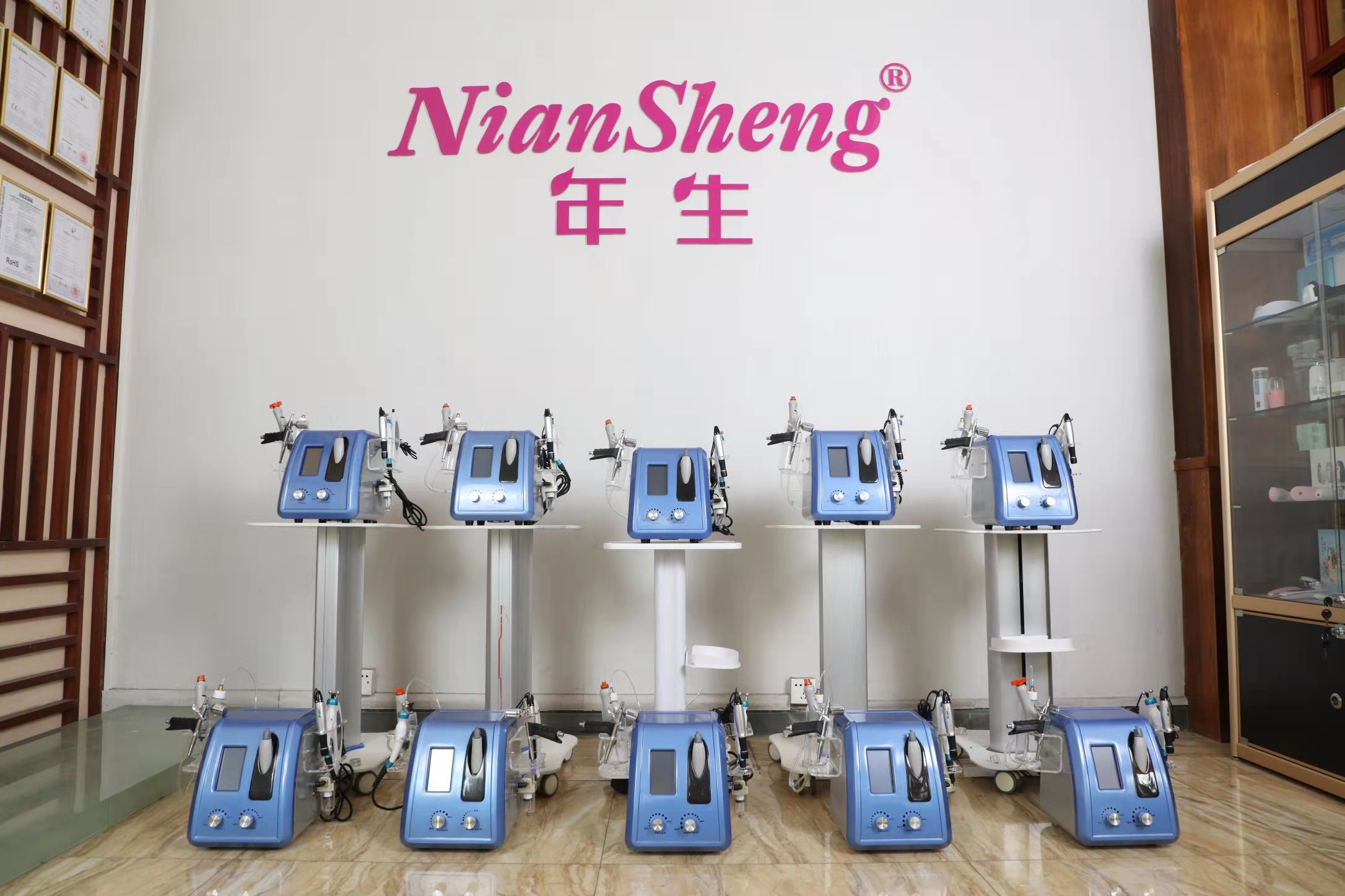 microdermabrasion  6 in 1 SPA PDT Skin Aqua Hydrofacials Dermabrasion Peeling hydra oxygen facial microdermabrasion machine