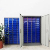 2022 nouvelle arrivée 75 tiroirs pièces armoire armoire de rangement de composants électroniques avec tiroirs et porte en plastique