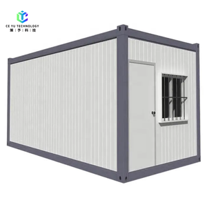 Maison conteneur préfabriquée modulaire portable en kit pour hôtel, bureau, <span class=keywords><strong>garage</strong></span> moderne et local de stockage - Product Image 3