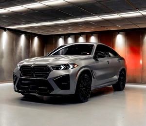 BMW X6 G06 23 + lci 업그레이드 X6M 23 + lci 바디 키트 프론트 리어 범퍼 사이드 스커트 디퓨저 g06 x6m 바디 키트 - Product Image 5