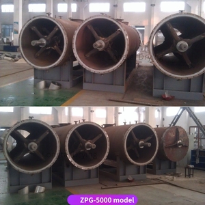 เครื่องอบแห้งสุญญากาศแบบกวนผสมไทเทเนียมรุ่น ZKG สำหรับการแปรรูปสารเคมีกำจัดศัตรูพืช พร้อมระบบกู้คืนตัวทำละลายอินทรีย์ - Product Image 4