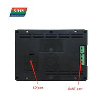 DWIN Pantalla Táctil LCD Inteligente HMI Industrial de 7 Pulgadas 1024x600 TFT Módulo de Pantalla RS232/RS485/Can DMG10600T070 _ A5W