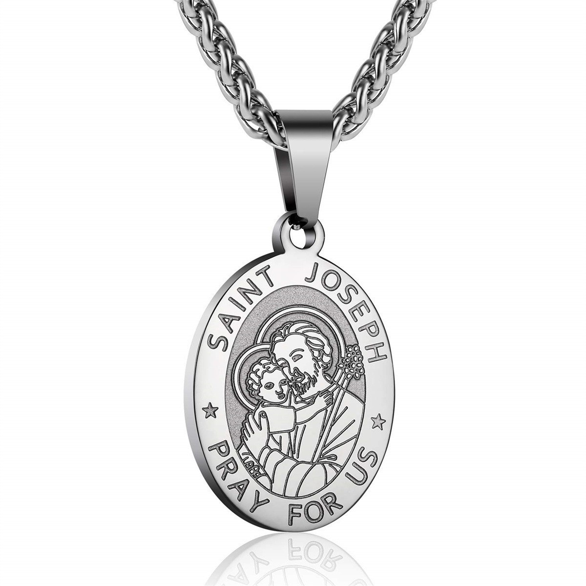 Silver saint JOSEPH