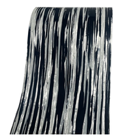Feuille de celluloid à rayures noires et blanches de 0,50 mm pour la décoration d'instruments de musique, bricolage