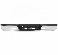 Para Dodge Ram 1500 2500 3500 2002-2008 03-09 2500 3500 reemplazo de montaje de parachoques trasero de acero cromado