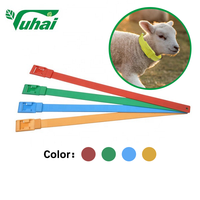 Sapi, domba, dan kuda dapat membedakan dengan gaiter warna pilihan dengan tali leher dan kerah kambing