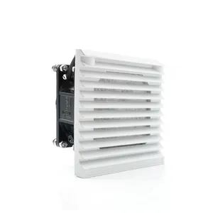 106.5*106.5mm ventilation fan filter with AC DC 8025 8038 80mm fan and air filter for ventilation FJK6620PB230