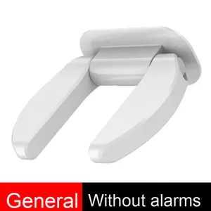 Butoir de <span class=keywords><strong>porte</strong></span> moderne en acier pour la vie individuelle Poignée anti-ouverture et antivol sans perçage <span class=keywords><strong>Bloc</strong></span> de <span class=keywords><strong>porte</strong></span> avec verrouillage de sécurité pour enfants - Product Image 5