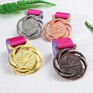 Medallas de Premios Primavera 2025, 4 Colores, Grabado 3D, Copa Académica, Medallas de Gimnasia, Medallas Deportivas con Corte Hueco, Medallas de Premio Personalizadas de Fábrica - Product Image 6