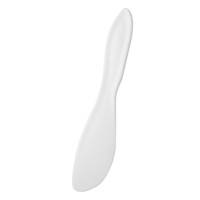 Vente en gros d'outils de cuisson sans BPA spatules en plastique antiadhésives pour gâteau de couleur pot de mélange de beurre grattoir pour crème grattoir