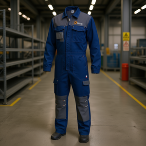 Overol de Trabajo Ttake Easy, Azul, Talla XL, Resistente, Protector, para Uso Industrial - Product Image 3