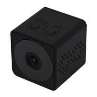 Caméra de sécurité WiFi Q16 alimentée par batterie, montage magnétique, vision nocturne IR 720P, portée de 5 m, carte mémoire, télécommande mobile