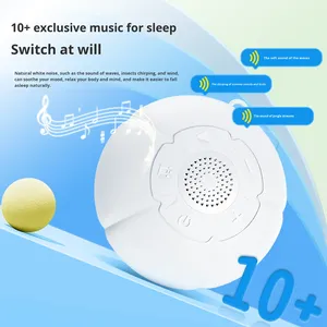 Máquina de Ruido Blanco para Bebés, Detector de Llanto, Calmante Portátil para Dormir con Correa, Sonidos Naturales, Temporizador Recargable, Luz Nocturna - Product Image 3