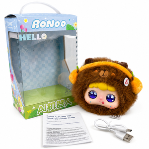 Nuovi Giocattoli Ronoo: Bambola di Peluche AI Parlante per Bambini, Robot Interattivo con Controllo Vocale, Giocattolo Educativo per la Prima Infanzia, Antistress, Regalo di Compleanno - Product Image 5