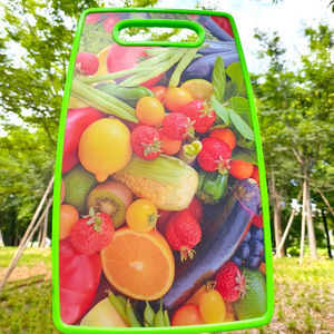 Tabla de cortar multifuncional de PP antibacteriana de doble cara para verduras y frutas, herramienta de cocina - Product Image 1