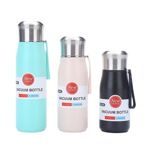 กระติกน้ำสแตนเลสสุญญากาศ SilverJet ขนาด 480 มล. 600 มล. 750 มล. พร้อมสายคล้องมือ สำหรับตั้งแคมป์และกิจกรรมกลางแจ้ง - Product Image 1