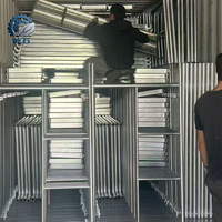 Andamios de Anillo para Fachadas de Edificios Industriales de Alta Resistencia, Recubiertos con Polvo de Aleación de Aluminio y Acero Q345B, Venta al Por Mayor de Fábrica