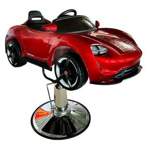 Kinder Friseurs tuhl Kindersitz Kissen Haarlift Stuhl Baby MP3 Musik Auto Haarschnitt Sitz Cartoon Auto Salon Möbel - Product Image 5