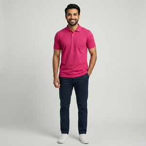 Camisetas Polo de Algodón Premium para Hombre, Polos Cortos Casuales de 2 Botones para Verano, Ropa de Verano Premium de Alta Calidad - Product Image 1