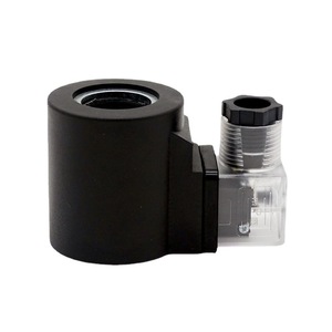 Vanne solénoïde à noyau en cuivre, bobine de 23 mm de diamètre intérieur, hauteur de 51 mm, AC220V DC24V, vanne de commande hydraulique - Product Image 1