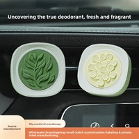 Diffuseur d'arômes magnétique pour voiture, clip de ventilation, pierre aromatique en gypse, diffuseur d'huiles essentielles longue durée, éliminateur d'odeurs, vente en gros, personnalisable