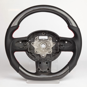 Volante Deportivo de Fibra de Carbono Real para BMW <span class=keywords><strong>Mini</strong></span> <span class=keywords><strong>Cooper</strong></span> R55 R56 R57 R59 R60 S, Estilo Deportivo - Product Image 2
