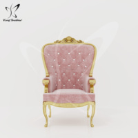 Tabouret en similicuir économique, vente en gros pour petites usines, moderne, de luxe, style Royal Beauty, pour salon de manucure, rose, trône de pédicure