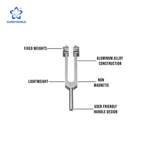 Diapason sensoriel en alliage d'aluminium de haute qualité, réutilisable, pour la guérison médicale, 528 Hz, instruments de diagnostic - Product Image 4