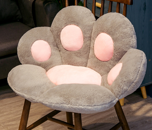 <span class=keywords><strong>Coussin</strong></span> en peluche unisexe brodé patte de <span class=keywords><strong>chat</strong></span> Kawaii avec rembourrage en coton PP, oreiller anti-stress <span class=keywords><strong>pour</strong></span> chaise ou siège - Product Image 4