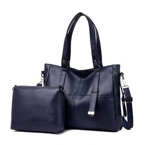 Bolso Tote de PU de Gran Capacidad, Diseño a Rayas, con Cierre, Portátil, Hermoso Bolso de Hombro y Mensajero, Moda 2023 - Product Image 5