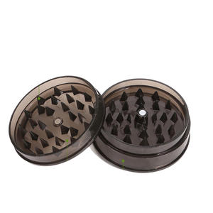 Jinlin - Molinillo de Hierbas Manual de Plástico Clásico, Económico, de 3 Piezas, con Logotipo Personalizado, Accesorios para Fumar - Product Image 6