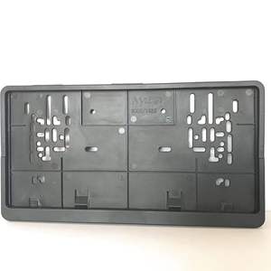 Soporte de placa de matrícula cuadrado, logotipo personalizado, alta calidad, Malasia/Singapur, oferta - Product Image 2