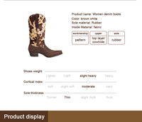 Bottes de cowboy en cuir véritable de haute qualité pour femmes, bottes respirantes à enfiler, bottes de fermière confortables, chaussures pour femmes