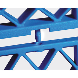 Vassoio Universale Quadrato in Plastica Blu 12x12 Pollici per Lavastoviglie - Product Image 3