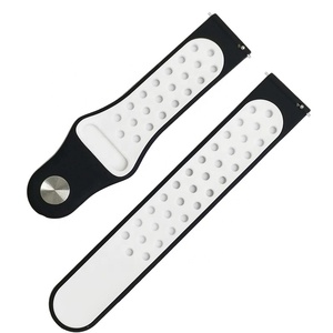 Correa de Reloj Deportiva de Silicona Suave de Doble Color a Precio de Fábrica para <span class=keywords><strong>Samsung</strong></span> Galaxy Watch Active <span class=keywords><strong>2</strong></span> <span class=keywords><strong>Smartwatch</strong></span> - Product Image 4