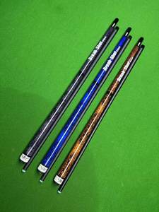 Queue de <span class=keywords><strong>billard</strong></span> chinoise 1/2, style neuf boules, en fibre de verre noire, 8 coups, avec ouverture intégrée, tête large - Product Image 2