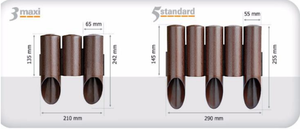 Clôture <span class=keywords><strong>de</strong></span> jardin en plastique imitation bois durable, bordure <span class=keywords><strong>de</strong></span> jardin, bordure <span class=keywords><strong>de</strong></span> clôture en PVC, panneau <span class=keywords><strong>de</strong></span> clôture à piquets, petite clôture <span class=keywords><strong>de</strong></span> jardin - Product Image 4