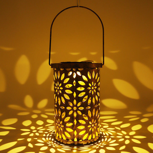 Lámpara de Jardín LED de Acero Resistente a la Intemperie, Estilo Art Deco, Impermeable, Independiente - Product Image 4