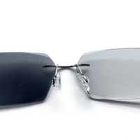 Gafas Inteligentes Sin Montura HONGYUN HY-JK-1703, Lentes Fotocromáticas Anti-Luz Azul para Miopía, Gafas Ultraligeras