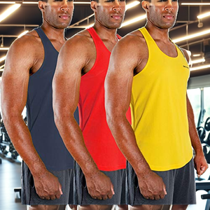 Débardeur de sport respirant personnalisé pour homme – Maillot d'entraînement sans manches pour fitness, musculation et sport athlétique - Product Image 2