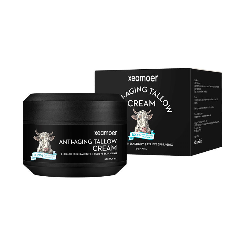 Crème au suif anti-âge pour hommes