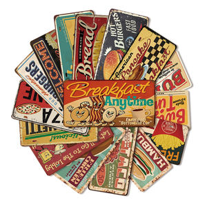 Plaque d'immatriculation décorative personnalisée 15*30cm imprimée en relief en métal pour voiture moto Panneau publicitaire en étain Décoration avec de grosses réductions - Product Image 1