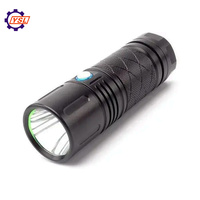 Lampe torche personnalisée CNC en métal avec lumière LED boîtier étanche en aluminium boîtier de lampe torche populaire