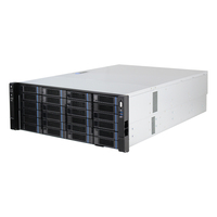Châssis de serveur 24 baies 3,5'' et 2,5'' HDD M465-24 - Sortie d'usine - Prise en charge du remplacement à chaud, du ventilateur et de USB 3.0