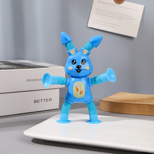 Nuevo Juguete Antiestrés de Conejo de Plástico con Diseño de Dibujos Animados, Divertido para Niños, con Alambre Retorcido y Muñeco Deformable - Product Image 3
