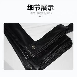 Pantalla de proyector profesional para exteriores, material de pantalla blanco mate y borde negro para patio trasero, fiesta, acampada, película, 180 pulgadas - Product Image 4