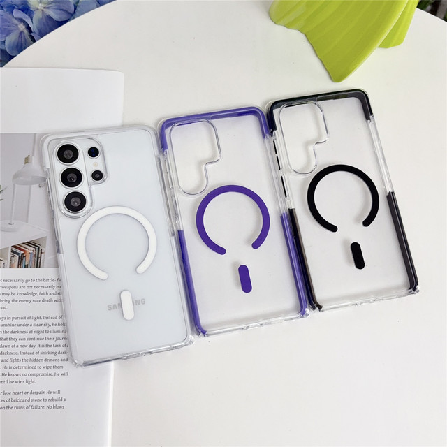 Advanced Magnetic airbag Is Suitable for Samsung S26 Ultra Phone case S25 Ultra Anti-drop protection