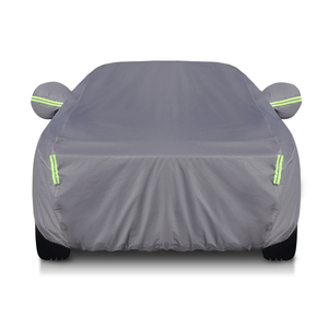 <span class=keywords><strong>Housse</strong></span> <span class=keywords><strong>de</strong></span> <span class=keywords><strong>voiture</strong></span> entièrement enveloppante, épaisse et rembourrée en polyester, imperméable et <span class=keywords><strong>anti</strong></span>-<span class=keywords><strong>grêle</strong></span>, épaisseur 4 mil, <span class=keywords><strong>protection</strong></span> UV à 90 %, style sport <span class=keywords><strong>pour</strong></span> <span class=keywords><strong>voiture</strong></span> - Product Image 2