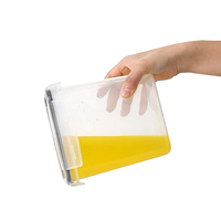 Ensemble de 24 pots et boîtes de rangement hermétiques en plastique pour sucre, farine, aliments secs, céréales, organiseurs de cuisine, contenants de stockage alimentaire