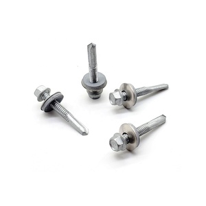 420 + 316 Bi-kim loại Metric vít DIN7504-K với EPDM máy giặt hình lục giác đầu tự khai thác vít khoan - Product Image 1